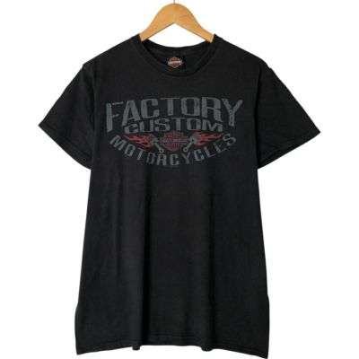 古着 ハーレーダビッドソン Harley-Davidson ドクロ柄 スカル柄