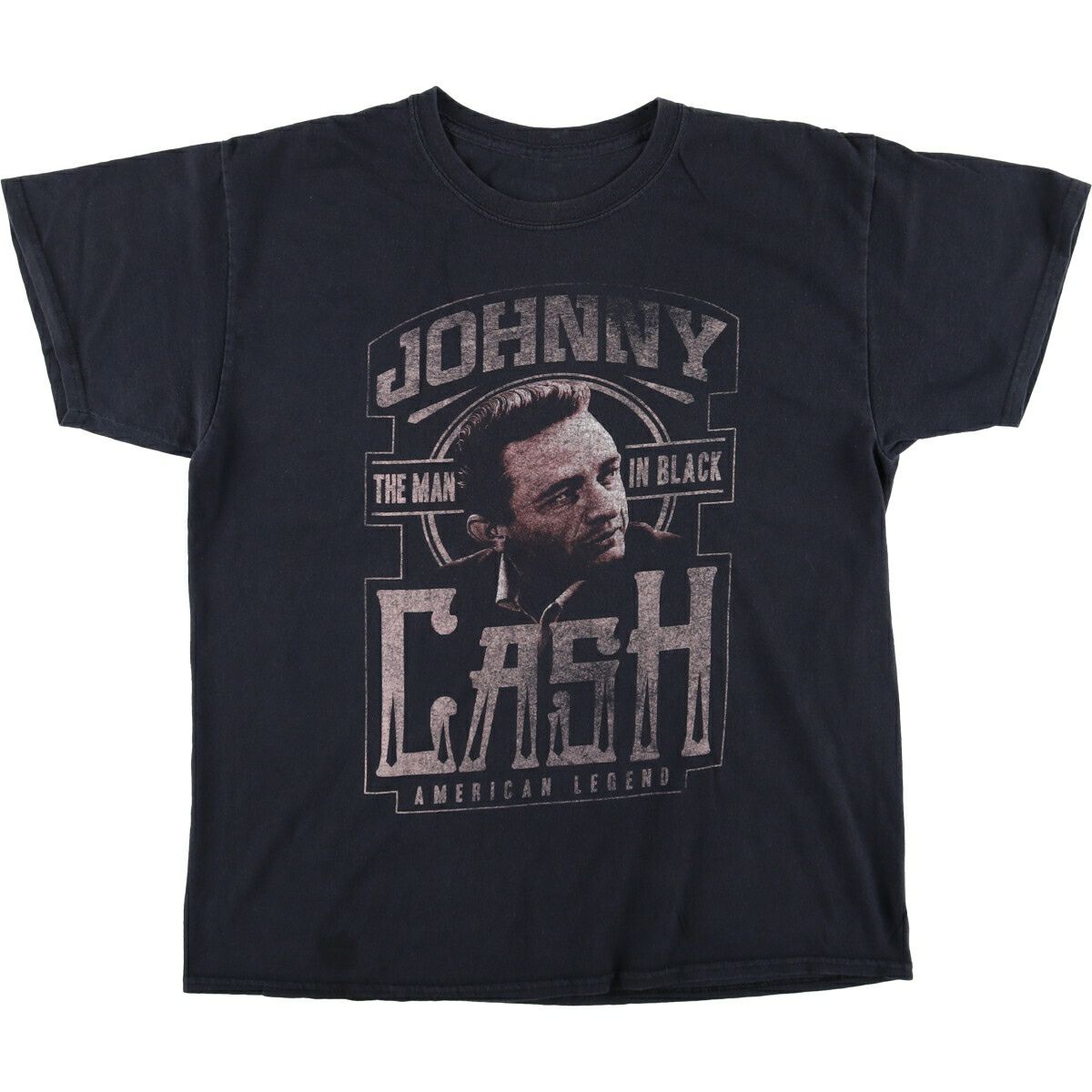 古着 00年代 ZION JOHNNY CASH ジョニーキャッシュ バンドTシャツ バン  