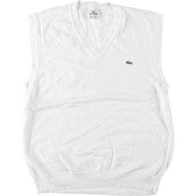 CHEMISE LACOSTE フランス製 70s 初期 ニットベスト - メルカリ