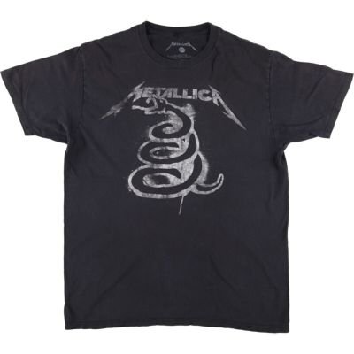 古着 METALLICA メタリカ 蛇柄 パイソン柄 バンドTシャツ バンT