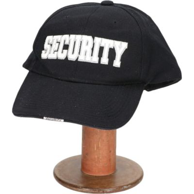 古着 SECURITY セキュリティー ベースボールキャップ フリーサイズ相当 /gaa006206 【中古】 【250713】