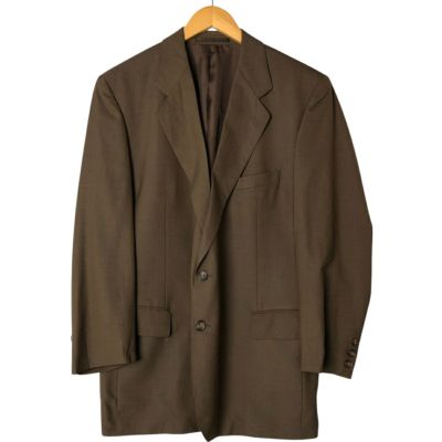 古着 イヴサンローラン Yves Saint Laurent ストライプ柄 ウール