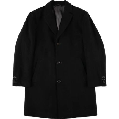 古着 ヒューゴボス HUGO BOSS カシミア混 チェスターコート メンズL