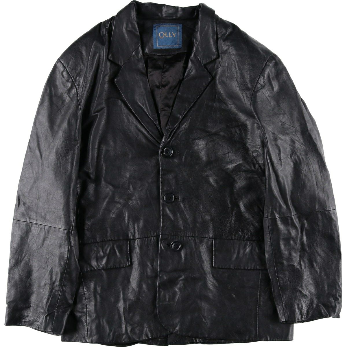 古着 ミスティハーバー MISTY HARBOR レザージャケット メンズXL相当