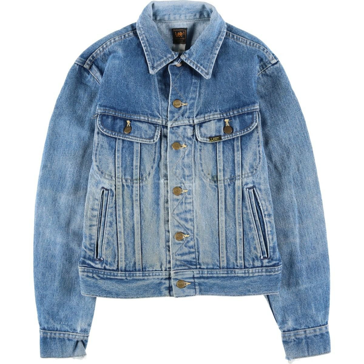 古着 70年代 リー Lee リバーシブル デニムジャケット Gジャン USA製