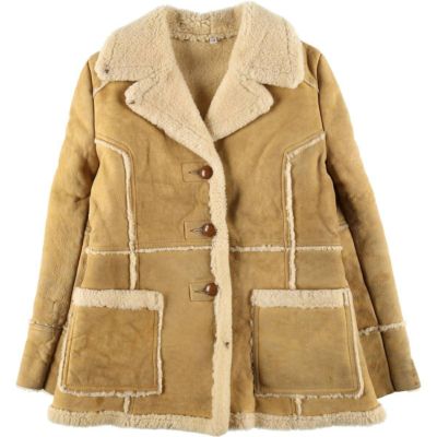 古着 ムートンコート レディースM相当 /eaa498122 【中古】 【250118】 【Elulu/エルル】