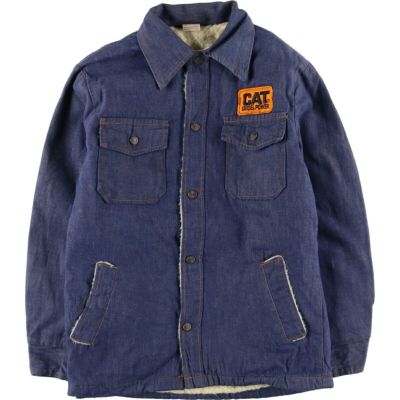 古着 70年代 CAT DIESEL POWER デニムボアジャケット メンズM ヴィンテージ /evb004333 【中古】 【240210】 ss2503_10