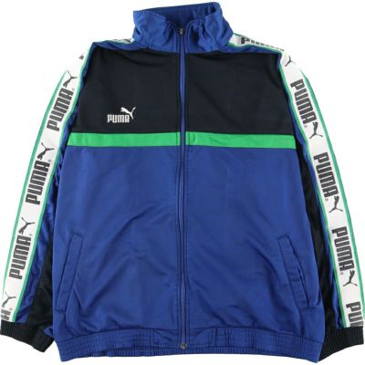 古着 80~90年代 プーマ PUMA ジャージ トラックジャケット メンズS 