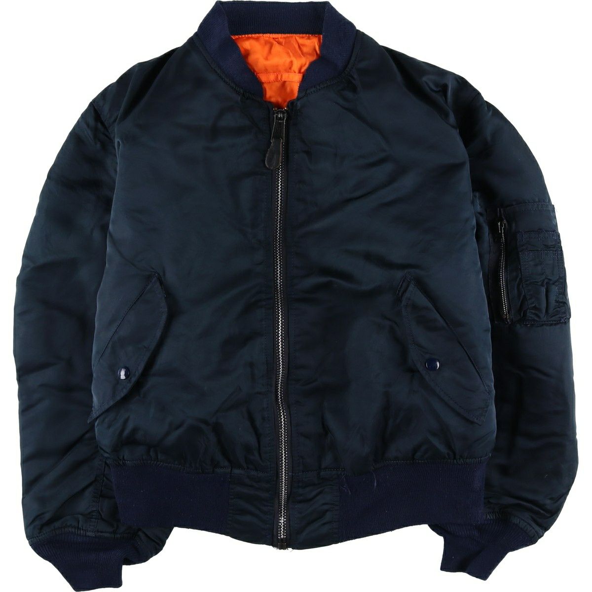 古着 90年代 民間品 アルファ ALPHA MA-1タイプ 中綿入り ミリタリー