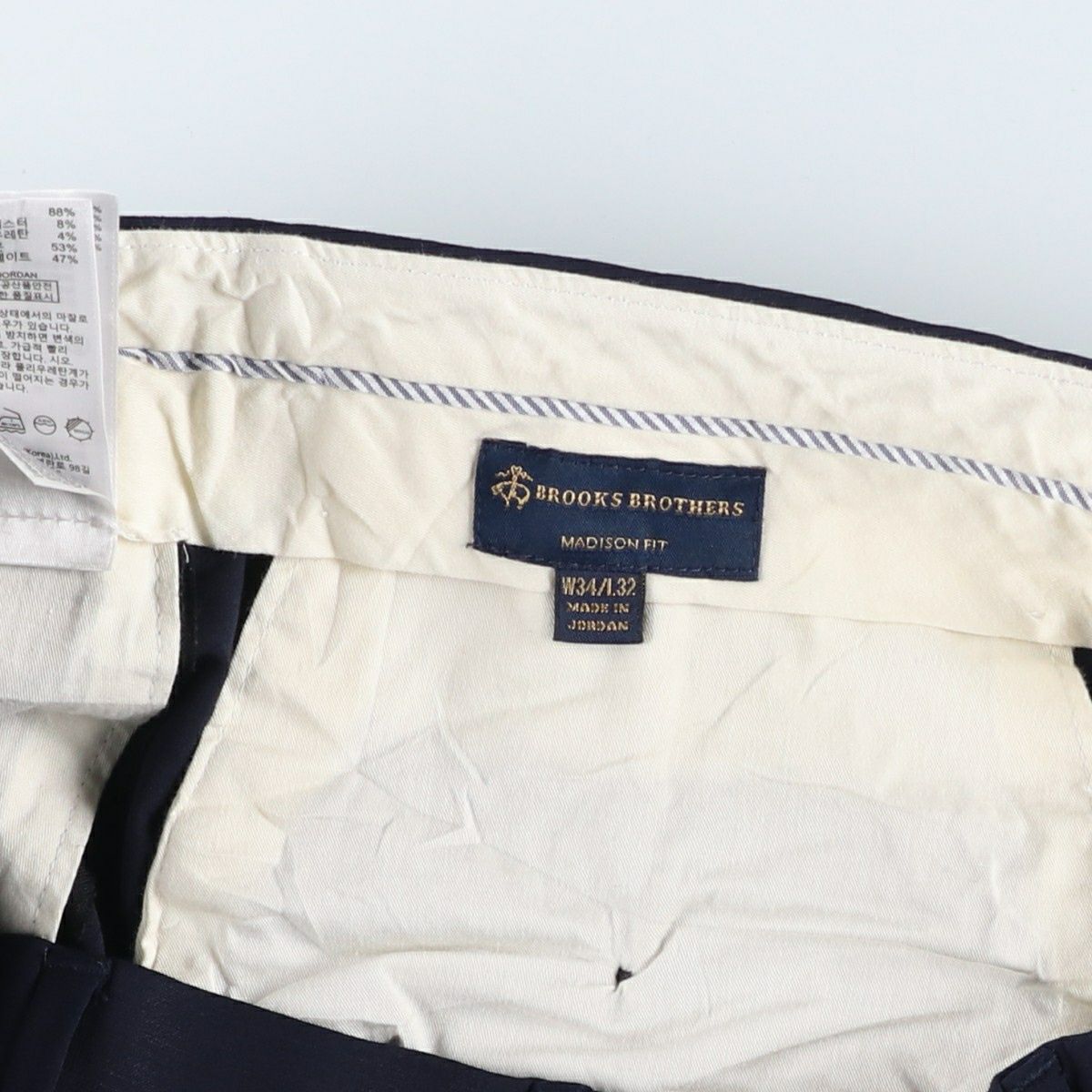 古着 ブルックスブラザーズ Brooks Brothers MADISON FIT ウールパンツ