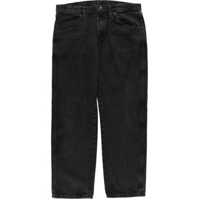 古着 RUSTLER ブラックデニム ストレートデニムパンツ メンズw35相当 /eaa467892 【中古】 【240720】 ss2503_30