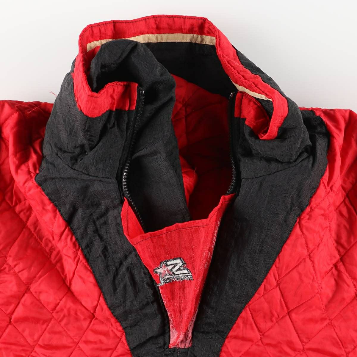 49ERS フード付きジャケット XXL ジョーモンタナ時代のUS古着 古着 90年代 スターター Starter NFL SAN FRANCISCO 49ERS