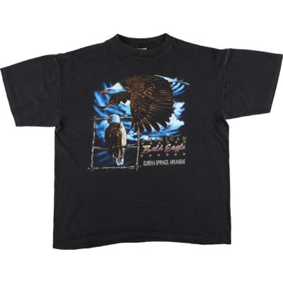 古着 90年代 EAGLE PRODUCTS 鷲柄 イーグル柄 アニマルTシャツ