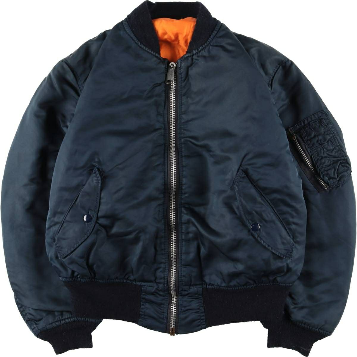 古着 90年代 民間品 アルファ ALPHA MA-1タイプ ミリタリー フライト