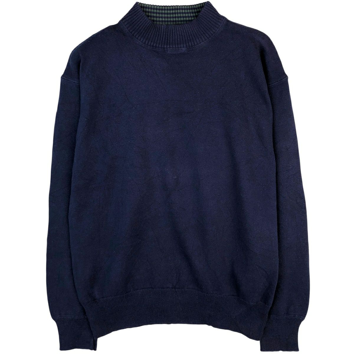 古着 80～90年代 エディーバウアー Eddie Bauer 黒タグ コットンニット