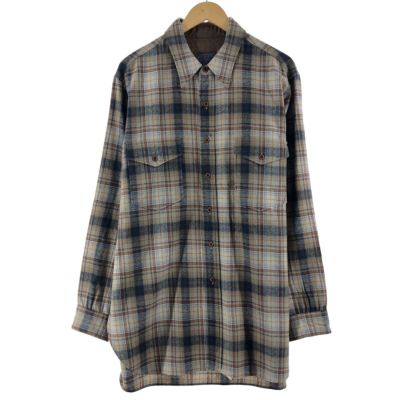 古着 70年代 ペンドルトン PENDLETON リバーシブル ウールハーフコート