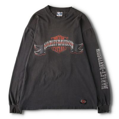 古着 80年代 ヘインズ Hanes 100% COTTON 青タグ Harley