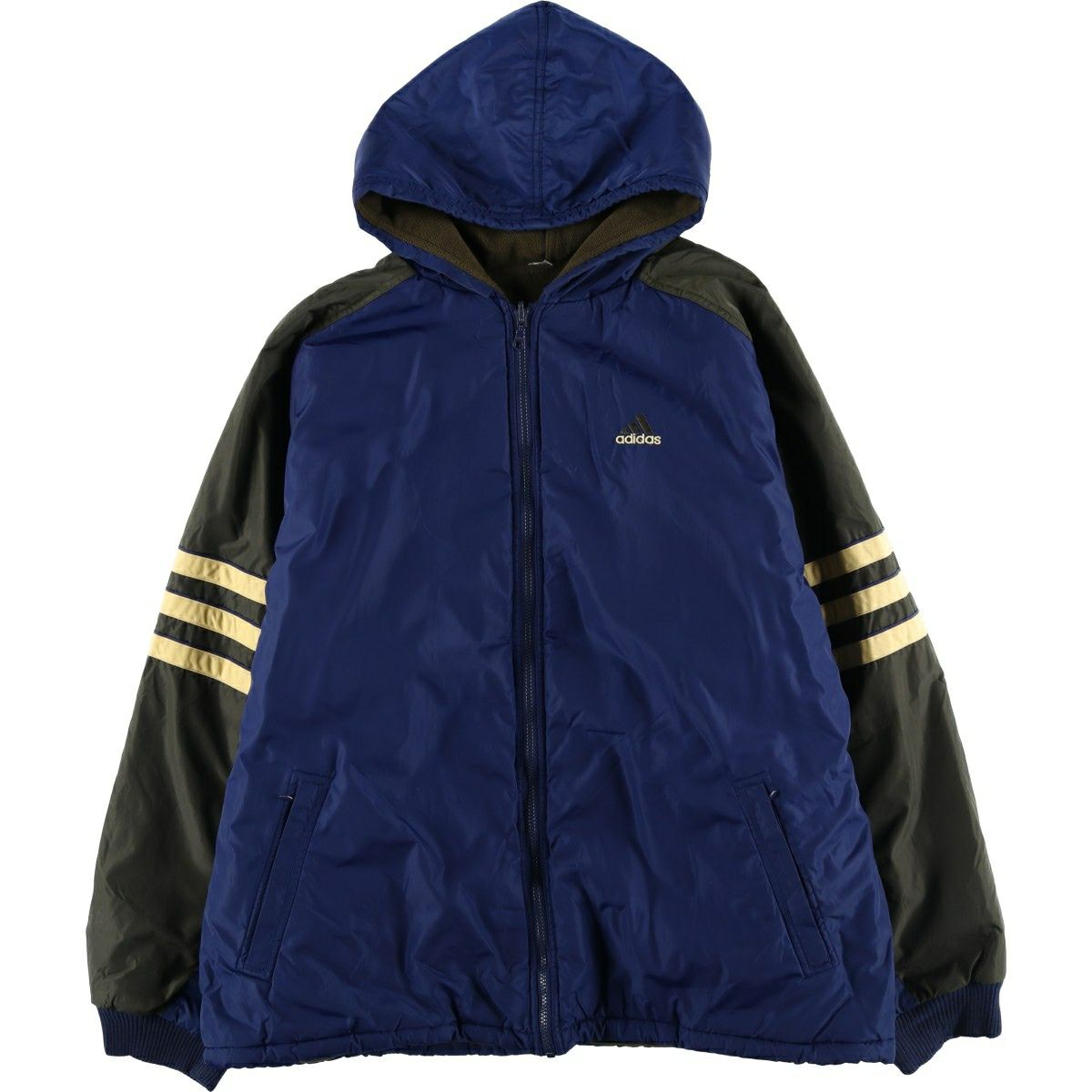 古着 90～00年代 アディダス adidas ハーフジップ アノラックパーカー