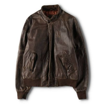 古着 80年代 バラクータ BARACUTA G-9 レザースポーツジャケット