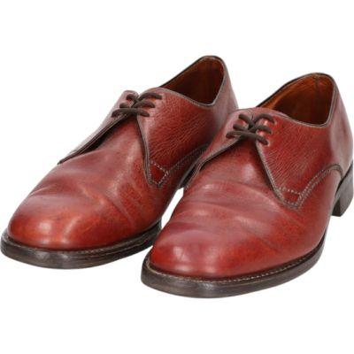 サンダース　Uチップ　uk8 古着 サンダース Sanders Uチップシューズ 英国製 7 メンズ25.5