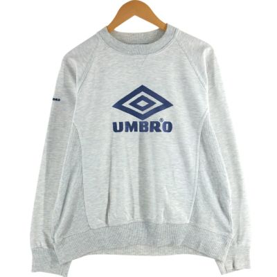 古着 90年代 アンブロ UMBRO ロゴスウェットシャツ トレーナー メンズM