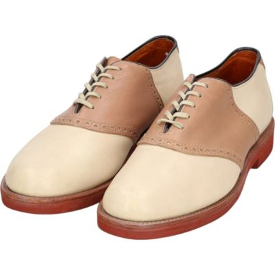 80s ビンテージ コールハーン USA製 レザー サドル シューズ 革靴 古着 古着 コールハーン COLEHAAN サドルシューズ USA製 8 1/2 D/B