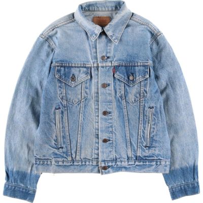 90s リーバイス デニムジャケット 古着 アメカジ ストリート スケーター 90年代 USA製 Levi's リーバイス デニムジャケット 短丈