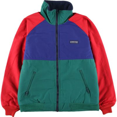 古着 90年代 ランズエンド LANDS' END ハーフジップ フリースプル