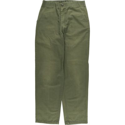 古着 80年代 米軍実品 ミリタリー ベイカーパンツ USA製 36×33