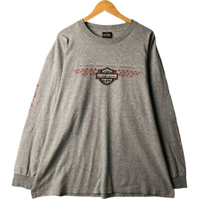 【Harley Davidson】ヴィンテージウォッシュ フリース ロンT 楽天市場】ハーレー ロン tの通販