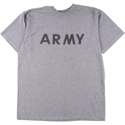 80年代 U.S.ARMY プリントTシャツ USA製 メンズM ヴィンテージ /eaa357235