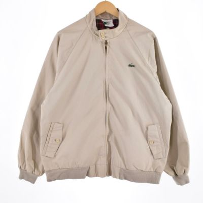 古着 90年代 ラコステ LACOSTE IZOD ハリントンジャケット スイング