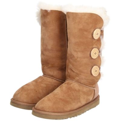 古着 アグ UGG BAILEY BUTTON ムートンブーツ US5 レディース22.0cm