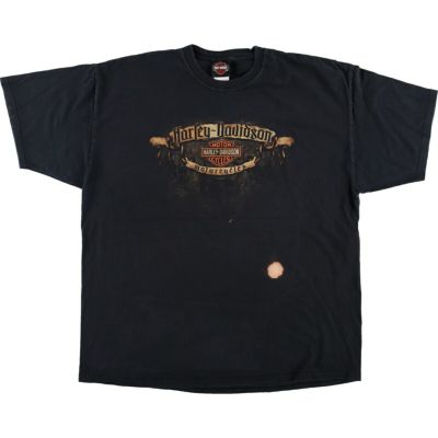 古着 ハーレーダビッドソン Harley-Davidson Hanes ヘインズ モーターサイクル バイクTシャツ メンズXXL相当 /eaa437406 【中古】 【240721】