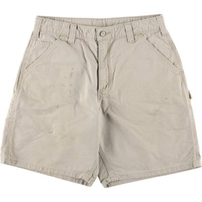 USA製 Carhartt ダック地 ショートパンツ USA製カーハートCarharttダック地ショートパンツワークショーツ