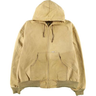 古着 80年代 カーハート Carhartt アクティブジャケット ダックフルジップパーカー USA製 メンズXXXL ヴィンテージ