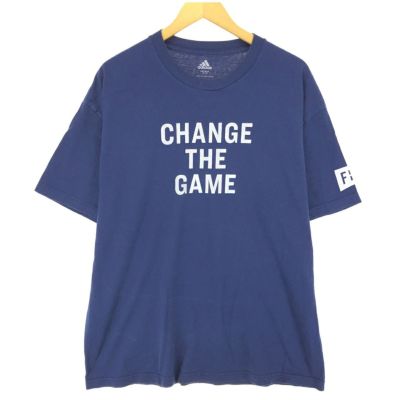 古着 アディダス adidas プリントTシャツ メンズXL相当 /eaa432152 【中古】 【240722】