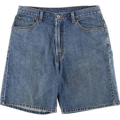 く*め様 USA製 リーバイス550 ハーフパンツ ショートパンツ w34 アメリカ製 Levi's 550 デニムショートパンツ W34 – 古着屋Top