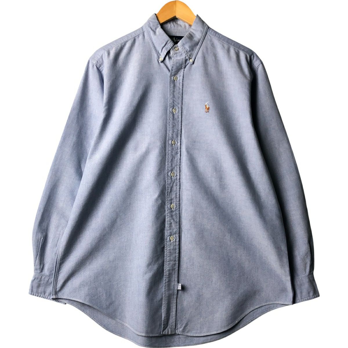 古着 ラルフローレン Ralph Lauren 長袖 ボタンダウンシャツ メンズL  