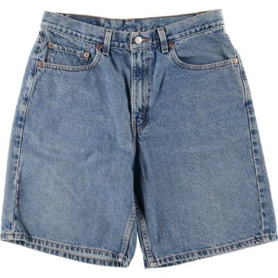 リーバイス　550 ブラック　デニム　ハーフパンツ　ショートパンツ アメリカ製 09773265bd6ce775bda7d30c056553