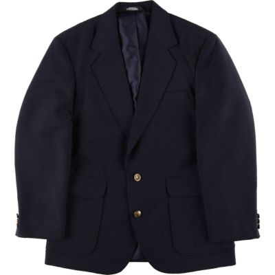 古着 REED ST.JAMES 紺ブレザー テーラードジャケット メンズM相当