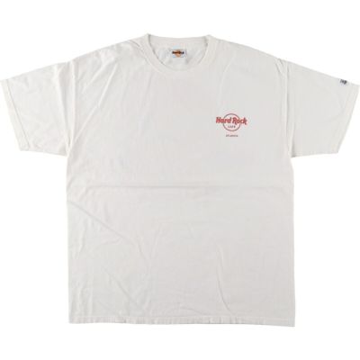 古着 HARD ROCK CAFE ハードロックカフェ バックプリント アドバタイジングTシャツ メンズXL相当 /eaa439146 【中古】 【240722】