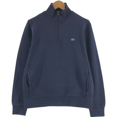 古着 ラコステ LACOSTE ハーフジップスウェットシャツ トレーナー メンズL相当 /eaa489764 【中古】 【250120】