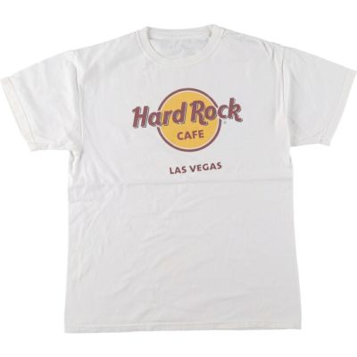 古着 HARD ROCK CAFE ハードロックカフェ LAS VEGAS アドバタイジングTシャツ メンズM相当 /eaa429439 【中古】 【240722】