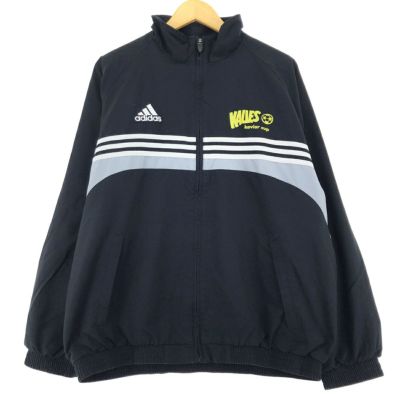 古着 90年代 アディダス adidas バックプリント ウォームアップ