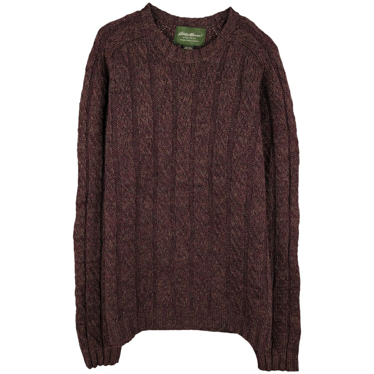 古着 00年代 エディーバウアー Eddie Bauer ウールニットセーター