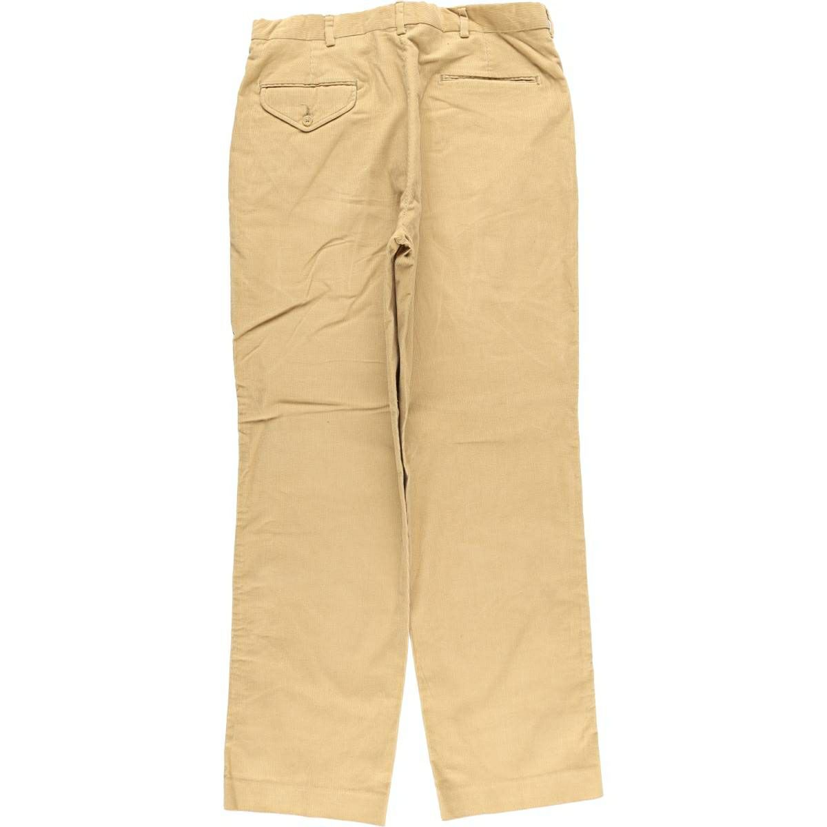 古着 90年代 ランズエンド LANDS END ツータック コーデュロイパンツ