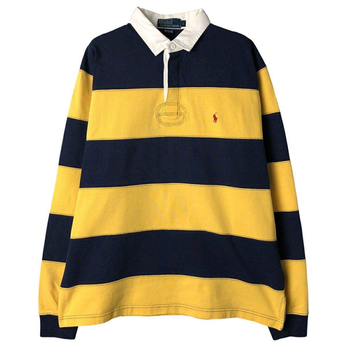 Polo by Ralph Laurenラガーシャツ M クレイジー パターン 古着 ラルフローレン Ralph Lauren POLO by Ralph Lauren クレイジー