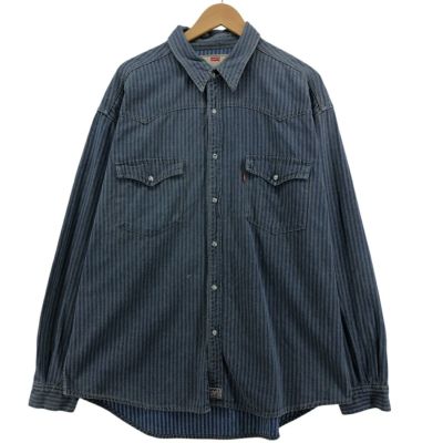 【J16】90s DOCKERS Levis 半袖シャツ 開襟シャツ メンズ Levi's - 90s ドッカーズ リーバイス 総柄 ボタンダウン 半袖