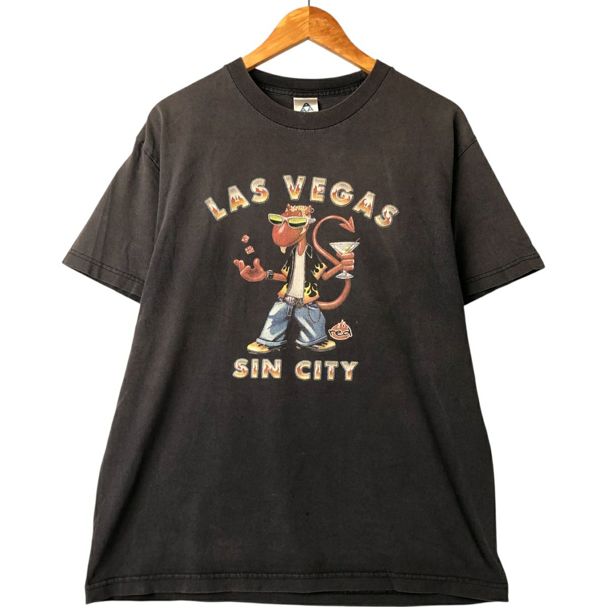 古着 アルスタイル ALSTYLE プリントTシャツ メンズL相当